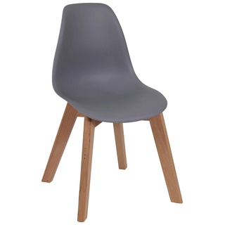 Kinderstuhl in Grau