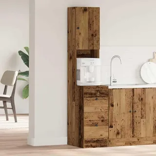 vidaXL Küchenschrank Mit Schubladen 0 x 0 x 0 cm Altholz
