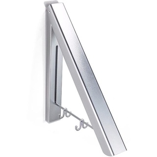 Kleiderhaken Wand Klappbar, Kleiderlüfter Wandmontage, Aluminum Klappbar Kleiderhaken Kleiderständer Garderobenhaken Kleiderschrank Wandhaken für Schlafzimmer Badezimmer Balkon Indoor Outdoor, 2 PCS