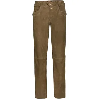 Almsach Trachtenhose Lange Lederhose Kasper braun 52