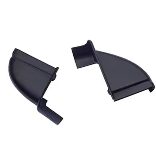 Seitenschweller Für Nissan Für Navara D23 NP300 2015 2016 2017 2018 Trittbrett End Top Stecker Zubehör Ersatz Teile Seite Schritt Pedal Kappe Seitenrock(Rear Right)