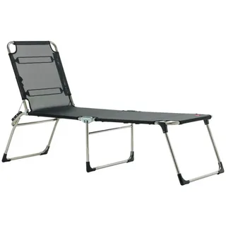 Fiam Amigo Fourty Plus Dreibeinliege 190 x 58 x 42 cm schwarz klappbar