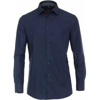 Venti Herren Businesshemd Uni Modern Fit 40