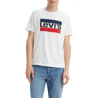 Levi's Herren Sportswear Logo Graphic T-Shirt,White,M
