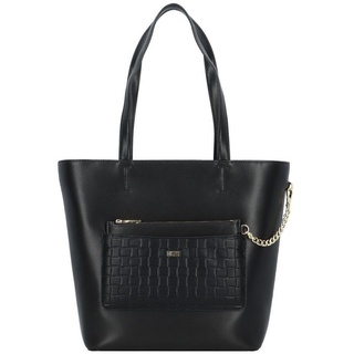 DKNY Simona Shopper Tasche Leder 25 cm schwarz