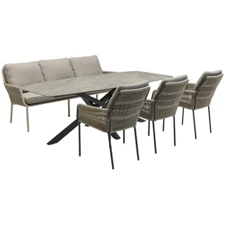 LC Garden Como 3-Sitzer  Grau