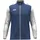 Polyesterjacke Nachtblau/Weiß/Grau 4XL