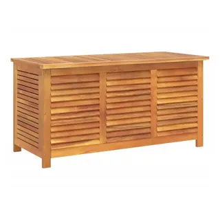 vidaXL Gartenbox 113 x 50 x 56 cm Massivholz braun