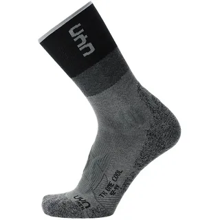 Uyn Trekking One Cool Socken 1er Pack Grau/Schwarz 45-47