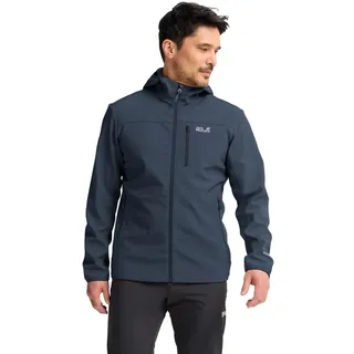 Jack Wolfskin WILD WINDS HOODED JKT Herren Blau M