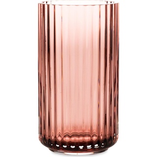 Lyngby, Vase, Vase aus Glas (Ø 8 x 15 cm)