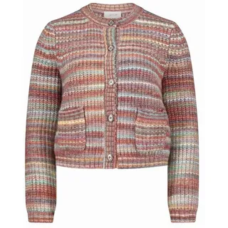 Cartoon Strickjacke bunt 38