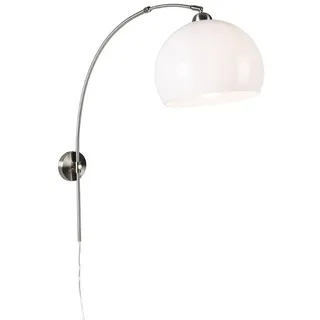 Qazqa Bogenlampe Bow, ohne Leuchtmittel, Warmweiß weiß