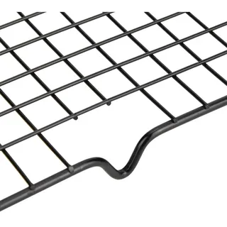Rechteckiger Grillrost Aus Metallgewebe Für Den Außenbereich