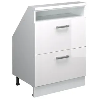 Vicco Rion 60 x 81,6 x 46 cm Weiß Hochglanz