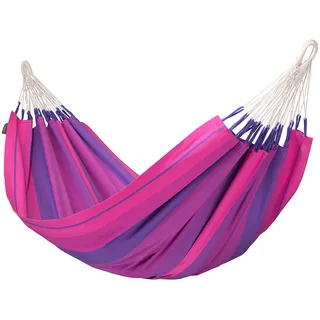 LA SIESTA - Orquidea Purple - Klassische Einzel-Hängematte aus Baumwolle