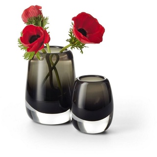 PHILIPPI Dekovase Vase EMMA in zwei Größen, PHILIPPI Vase EMMA - Modell S schwarz 12 cm