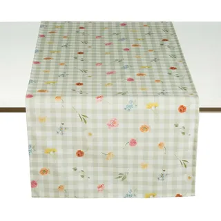 PICHLER Tischdecke Pichler Tischläufer VICHY, pistazie