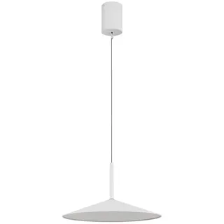 GLOBO Lampone 1-flg. 48 cm rund weiß