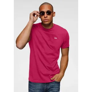 Vans T-Shirt MNLEFTCHESTLOGOTEE mit Halbarm, aus Baumwolle rot S (44/46)