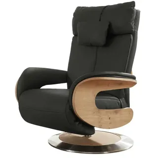 himolla Relaxsessel Leder Mit verschiedenen Funktionen Hilke ¦ grau ¦ Maße (cm): B: 75 H: 112 T: 87.0