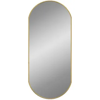 vidaXL Wandspiegel 80 x 35 cm Gold