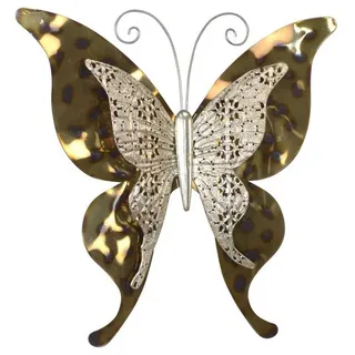 moebel-direkt-online Wanddekoobjekt Schmetterling (in vier Ausführungen), aus Metall
