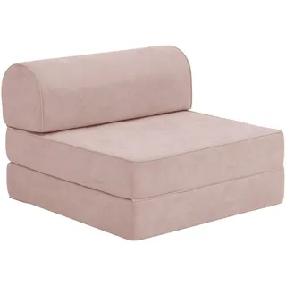 58aufmkessel Faltsessel, Rosa, Kunststoff, 80x57x80 cm, Wohnzimmer, Sessel, Schlafsessel