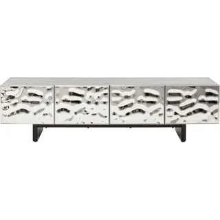 KARE DESIGN TV-Lowboard Caldera 70129 Metall Silber