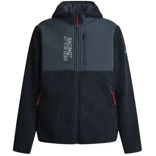 Red Bull Racing Sherpa Fleece Hybrid Hoody Jacke - Dulwich Blue - L