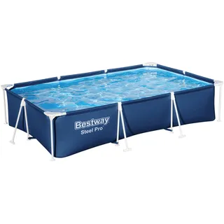 BESTWAY Steel Pro Frame Pool ohne Pumpe 300 x 201 x 66 cm,