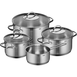 Silit Achat Topf-Set 4-tlg. 3 x Fleischtopf + Stielkasserolle