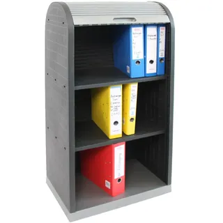 Mendler Universal Rollladenschrank 120x58x38 cm grau