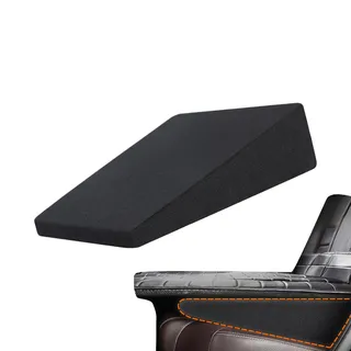 Keilkissen Stuhl, Sitzkissen Keilkissen Mit Reißverschluss, Druckentlastendes Schaumstoff Autositz, Ergonomisches Autositzkissen, Foam Autositzauflage Sitzkeilkissen Für PKW LKW, Erhöht Sitzkomfort