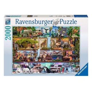 Ravensburger Puzzle 16652, Aimee Stewart, Großartige Tierwelt, ab 14 Jahre, 2000 Teile