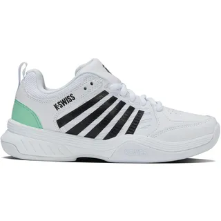 K-Swiss Court Express 2 Carpet Schwarz/Weiß/Mint 37 1/2