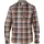 Flanellhemd rotbraun/blau L