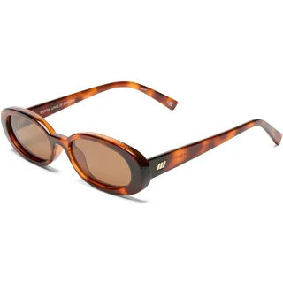 Le Specs. OUTTA LOVE TOFFEE TORT - Polarisierte Sonnenbrille für Damen Ovale Rahmenform mit UV-Schutz LSP2452396 - Einheitsgröße