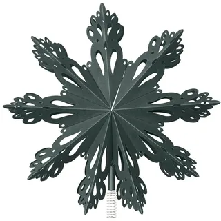 Broste Copenhagen Christmas Star Baumspitze Papier deep Forest 30 cm