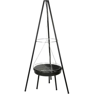 well home mobiliario & decoración BBQ Dreibein schwarz