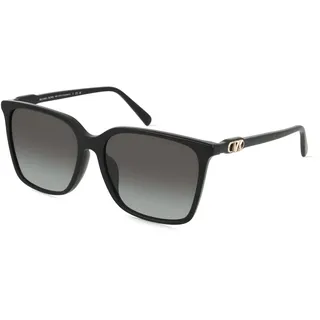 Michael Kors MK2197U Damen-Sonnenbrille Vollrand Rund Acetat-Gestell, braun