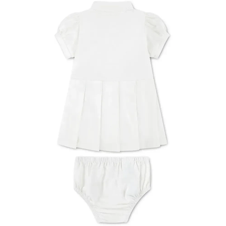 Lacoste 147394 Kurzarmkleid - Farine - 24 Monate