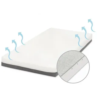 Babymatratze Royal, Babymatratze für Babybett, Baby Matratze, Ehrenkind, 10 cm hoch, (Verschiedene Größen für Babys und Kinder, EhrenkindMatratze), Belastbarkeit: 75kg 60 cm x 120 cm x 10 cm