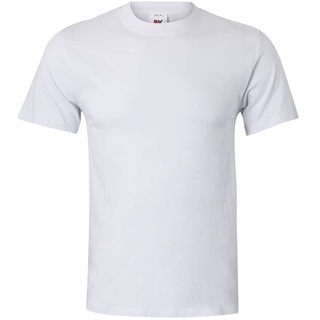 Velilla 5010; Kurzarm-T-Shirt; Weiß, Größe L