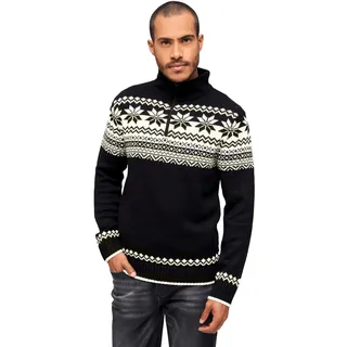Brandit Textil Brandit Troyer Norweger Strickpullover schwarz, Größe 5XL