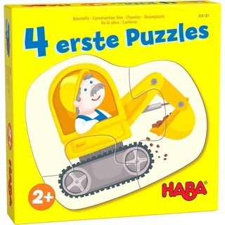 HABA - 4 erste Puzzles - Baustelle
