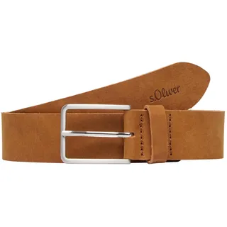 s.Oliver Taillengürtel Leder 90 Braun