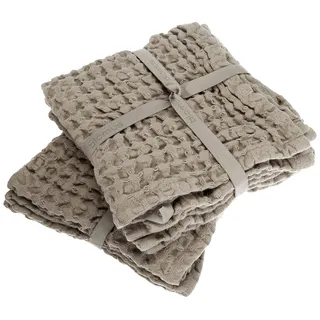 BLOMUS Caro Gästehandtuch 30 x 30 cm braun 2 St.