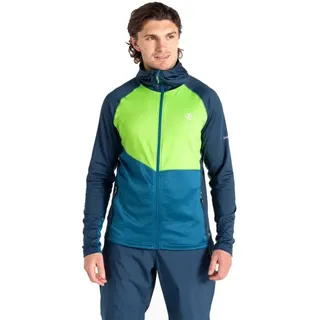 Dare 2b Dare2b Assimilate Iii Core Stretch Reißverschlusspullover - Moonlight Denim / Green Flash - XL