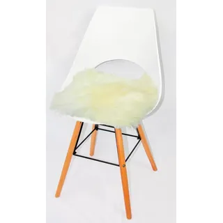 Heitmann-Felle Lamm Sitzkissen 44 x 44 cm Weiß